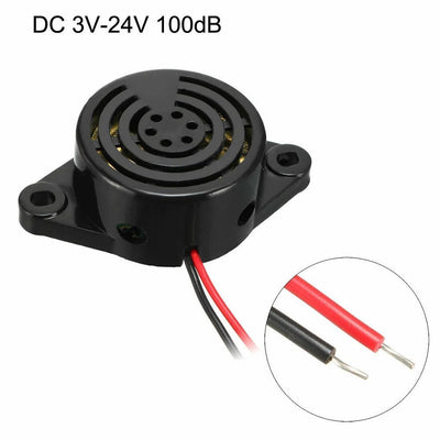 1Pc Alarm High - decibel DC3V - 24V 100dB Electronic Buzzer Beep Tone Alarm Ringer Continuous Sound For Arduino Car Van - Maxx accessoires auto