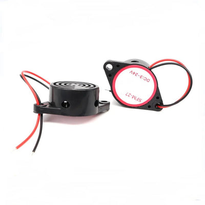 1Pc Alarm High - decibel DC3V - 24V 100dB Electronic Buzzer Beep Tone Alarm Ringer Continuous Sound For Arduino Car Van - Maxx accessoires auto