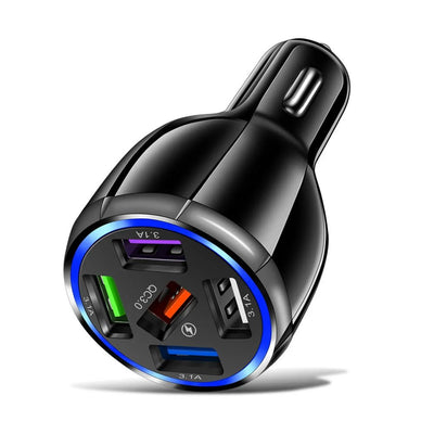 1pcs Fast Charging 5USB 3.1A Multifunctional 12V - 24V Car Charger Quick Adapter Charging QC 3.0 Car Mobile for Cell Phone - Maxx accessoires auto