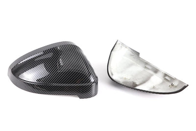 2pcs Matte Chrome Wing Mirror Caps For Audi 2017 A4 A5 B9 allroad Quattro S4 S5 Side Mirror Covers Silver 2018 2019 2020 - 2023 - Maxx accessoires auto
