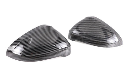 2pcs Matte Chrome Wing Mirror Caps For Audi 2017 A4 A5 B9 allroad Quattro S4 S5 Side Mirror Covers Silver 2018 2019 2020 - 2023 - Maxx accessoires auto