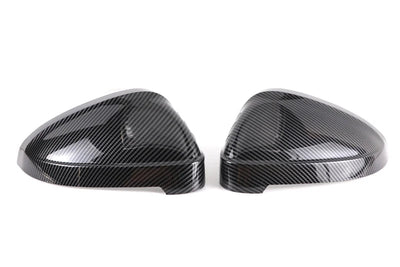 2pcs Matte Chrome Wing Mirror Caps For Audi 2017 A4 A5 B9 allroad Quattro S4 S5 Side Mirror Covers Silver 2018 2019 2020 - 2023 - Maxx accessoires auto