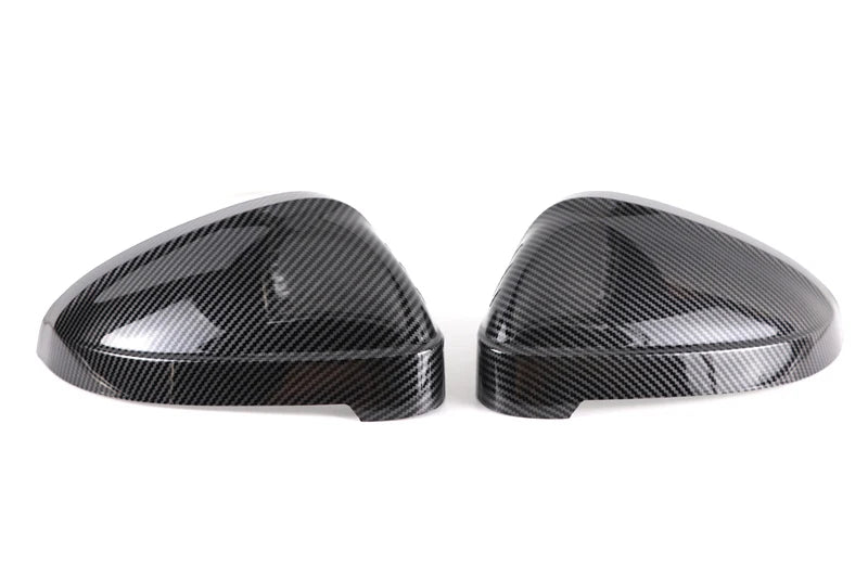 2pcs Matte Chrome Wing Mirror Caps For Audi 2017 A4 A5 B9 allroad Quattro S4 S5 Side Mirror Covers Silver 2018 2019 2020 - 2023 - Maxx accessoires auto