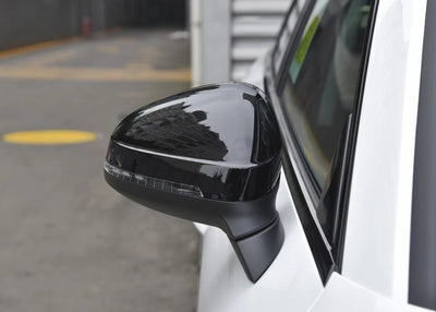 2pcs Matte Chrome Wing Mirror Caps For Audi 2017 A4 A5 B9 allroad Quattro S4 S5 Side Mirror Covers Silver 2018 2019 2020 - 2023 - Maxx accessoires auto