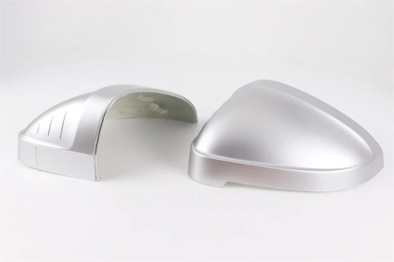 2pcs Matte Chrome Wing Mirror Caps For Audi 2017 A4 A5 B9 allroad Quattro S4 S5 Side Mirror Covers Silver 2018 2019 2020 - 2023 - Maxx accessoires auto