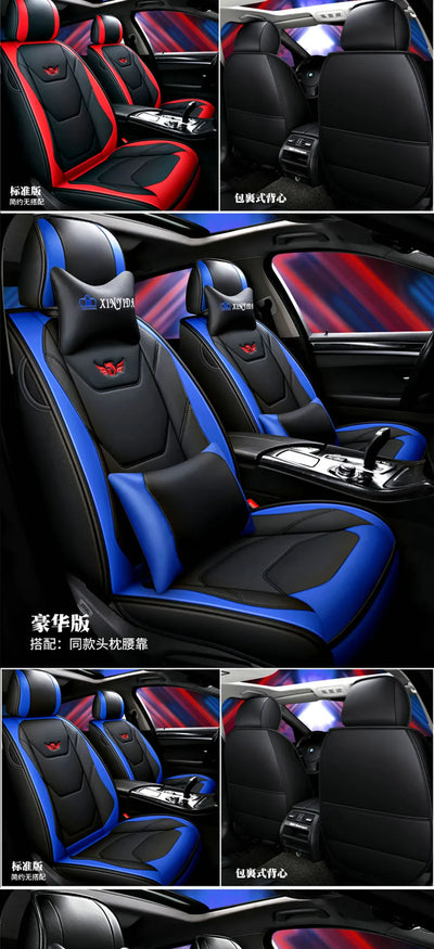 Universal Car Seat Covers for Lexus All Models ES IS-C IS LS RX NX GS CT GX LX570 RX350 LX RC RX300 LX470 Car Seat Cushion Cover