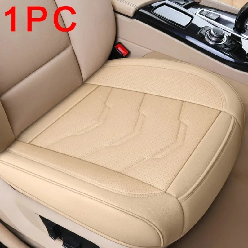 Luxury car seat covers, PU leather seat cushion covers, car interior seat protection pads for all four seasons