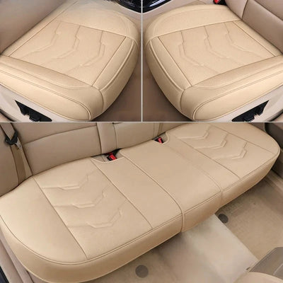 Luxury car seat covers, PU leather seat cushion covers, car interior seat protection pads for all four seasons