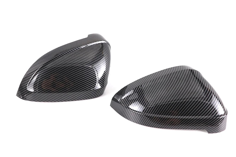 2pcs Matte Chrome Wing Mirror Caps For Audi 2017 A4 A5 B9 allroad Quattro S4 S5 Side Mirror Covers Silver 2018 2019 2020-2023