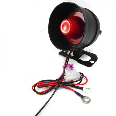Universal Car Alarm 12V Automobile Protection System Device 7-Levels Sensitivity Vehicle Alarm System with 2 Remote Controllers