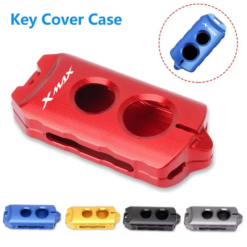 Motorcycle Key & Smart Key Cover Head Bag Cap Decoration Case For X-MAX XMAX 125 250 300 400 XMAX300 XMAX250 2017-2023