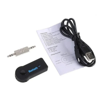 Bluetooth 5.0 Wireless Car Receiver Adapter 3.5mm Audio Bluetooth Pour Voiture MP3 FM Music Transmitter P2 Music Call Adapter