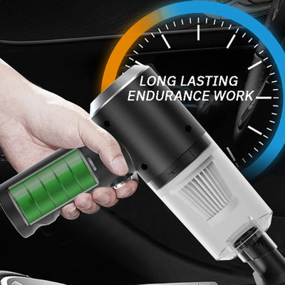 Car Vacuum Cleaner Strong Suction Powerful Mini Cleaning Machines Portable Wireless Handheld Air Blowers Household Appliances