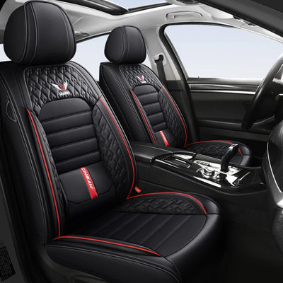 Ultra-Comfy & Durable Full-Wrap Leather Car Seat Covers – Premium Craftsmanship, All-Season, Universal Fit for Most Vehicles