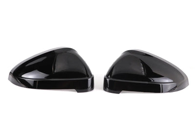 2pcs Matte Chrome Wing Mirror Caps For Audi 2017 A4 A5 B9 allroad Quattro S4 S5 Side Mirror Covers Silver 2018 2019 2020-2023