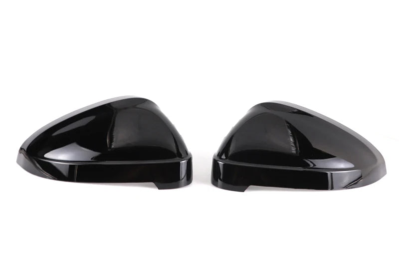 2pcs Matte Chrome Wing Mirror Caps For Audi 2017 A4 A5 B9 allroad Quattro S4 S5 Side Mirror Covers Silver 2018 2019 2020-2023