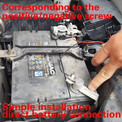 Universal Car Alarm 12V Automobile Protection System Device 7-Levels Sensitivity Vehicle Alarm System with 2 Remote Controllers