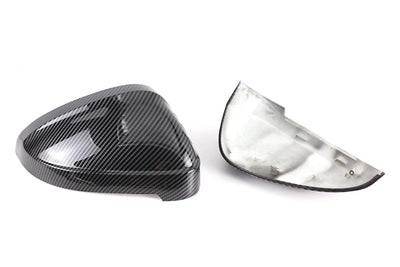 2pcs Matte Chrome Wing Mirror Caps For Audi 2017 A4 A5 B9 allroad Quattro S4 S5 Side Mirror Covers Silver 2018 2019 2020-2023