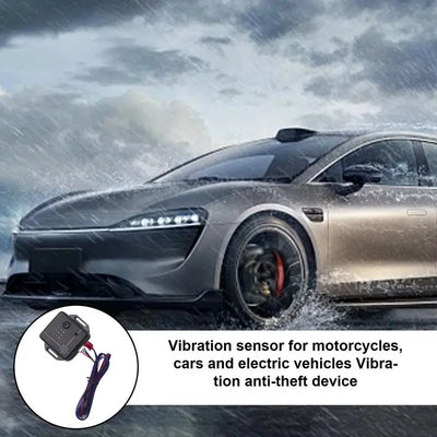 Car Vibration Sensor Alarm Car Anti Theft Device Remote Motion Detectors Car Alarm Device Home Security Systems Waterproof
