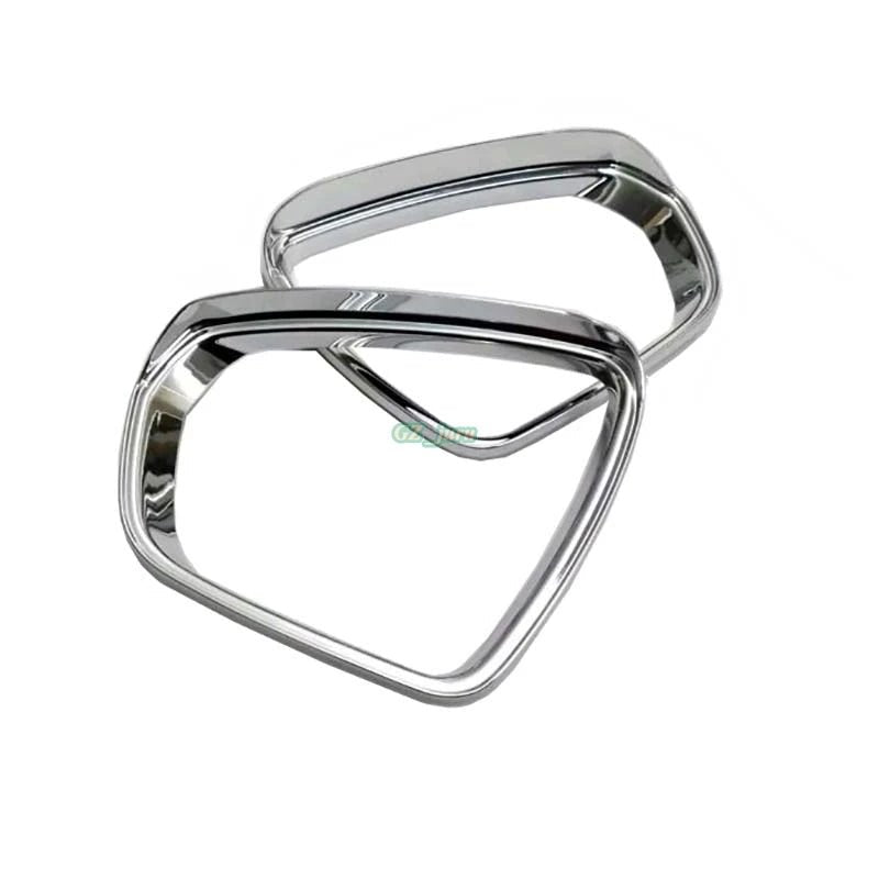ABS Chrome Rearview Mirror Side Mirror Eyebrow Cover Trim 2pcs For Peugeot 3008 GT 2016 2017 2018 2019 Car styling - Maxx accessoires auto