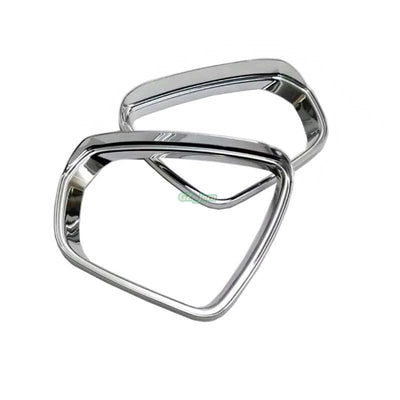 ABS Chrome Rearview Mirror Side Mirror Eyebrow Cover Trim 2pcs For Peugeot 3008 GT 2016 2017 2018 2019 Car styling - Maxx accessoires auto