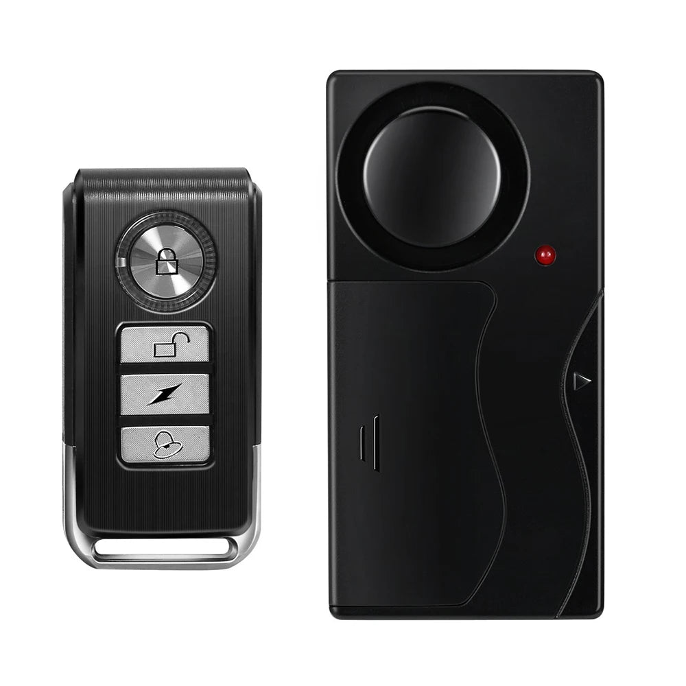 Anchtek 110db Loud Alarm Wireless Vibration Alarm with Remote Control Anti - Theft Alarm Motorcycle Bike Vehicle Security Alarm - Maxx accessoires auto