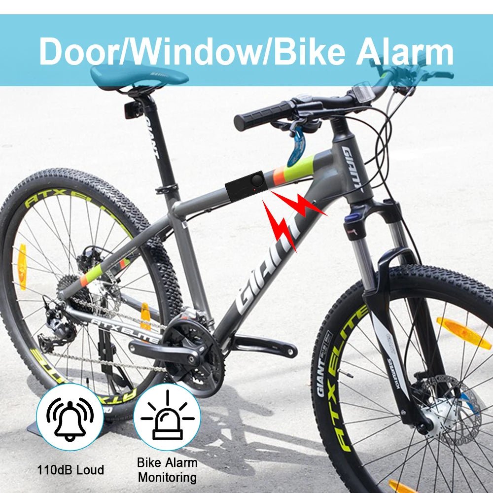 Anchtek 110db Loud Alarm Wireless Vibration Alarm with Remote Control Anti - Theft Alarm Motorcycle Bike Vehicle Security Alarm - Maxx accessoires auto