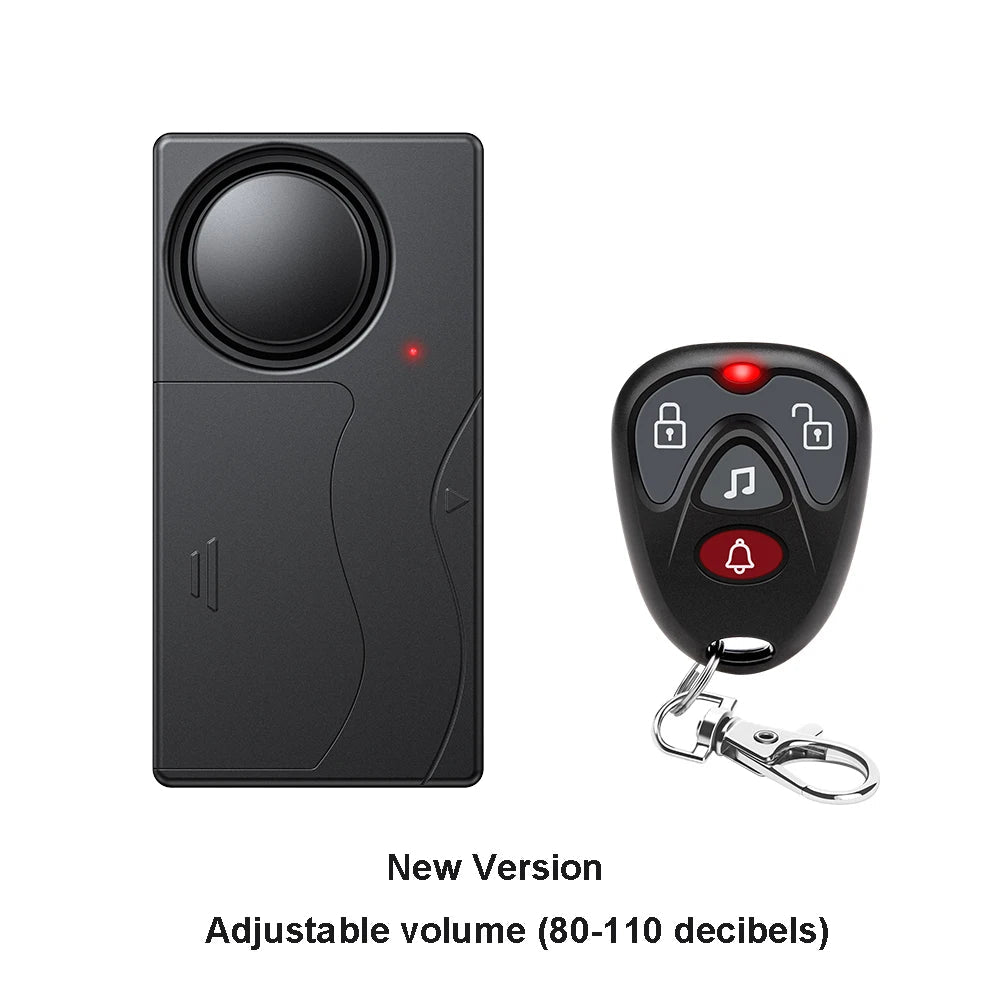 Anchtek 110db Loud Alarm Wireless Vibration Alarm with Remote Control Anti - Theft Alarm Motorcycle Bike Vehicle Security Alarm - Maxx accessoires auto