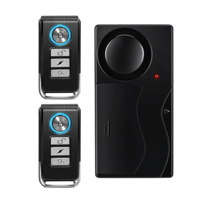 Anchtek 110db Loud Alarm Wireless Vibration Alarm with Remote Control Anti - Theft Alarm Motorcycle Bike Vehicle Security Alarm - Maxx accessoires auto