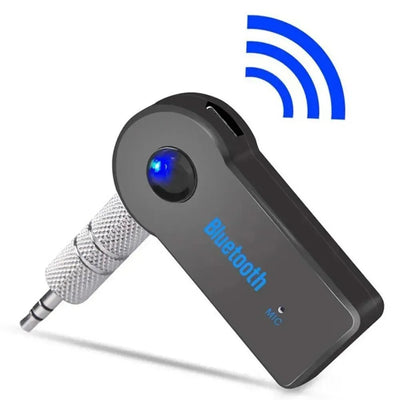 Bluetooth 5.0 Wireless Car Receiver Adapter 3.5mm Audio Bluetooth Pour Voiture MP3 FM Music Transmitter P2 Music Call Adapter - Maxx accessoires auto