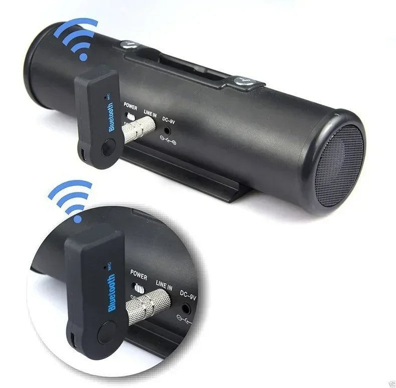 Bluetooth 5.0 Wireless Car Receiver Adapter 3.5mm Audio Bluetooth Pour Voiture MP3 FM Music Transmitter P2 Music Call Adapter - Maxx accessoires auto