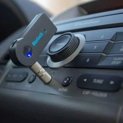 Bluetooth Aux Car Handsfree Kit 3.5mm Wireless Aux To Bluetooth Adaptor Audio Music Receiver Mini MP3 USB BT V3.0 Player New - Maxx accessoires auto