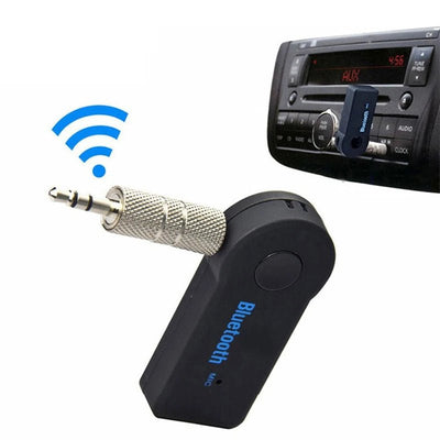 Bluetooth Aux Car Handsfree Kit 3.5mm Wireless Aux To Bluetooth Adaptor Audio Music Receiver Mini MP3 USB BT V3.0 Player New - Maxx accessoires auto