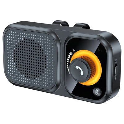 Bluetooth5.4 Car Speaker Handsfree Car Kit Sun Visor Clip Wireless Audio Receiver Noise Cancelling Speakerphone MP3 Music Player - Maxx accessoires auto