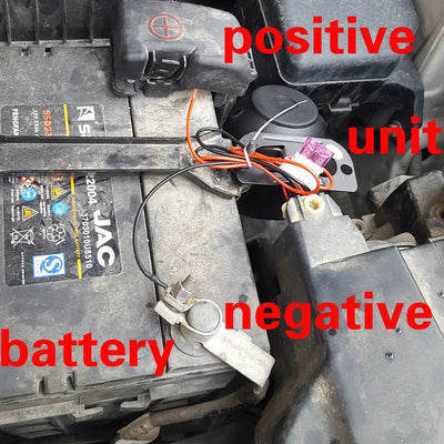 Car Alarm System 12V One Way Vehicle Burglar Alarm Security Protection & 2 Remote Control Universal Car Part Car Accessory M8115 - Maxx accessoires auto
