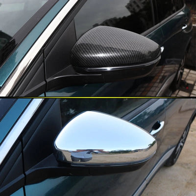 Car Chrome Decoration For Peugeot 3008 GT 5008 Citroen C5 Aircross 2018 - 2023 Rearview Mirror Caps Protective Cover Trim - Maxx accessoires auto