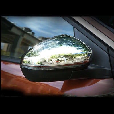 Car Chrome Decoration For Peugeot 3008 GT 5008 Citroen C5 Aircross 2018 - 2023 Rearview Mirror Caps Protective Cover Trim - Maxx accessoires auto