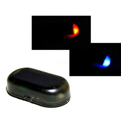 Car Fake Security Light Solar Powered Simulated Dummy Alarm Wireless Warning Anti - Theft Caution Lamp LED Flashing Lights - Maxx accessoires auto