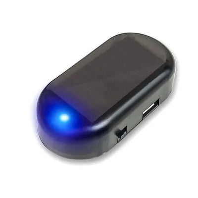 Car Fake Security Light Solar Powered Simulated Dummy Alarm Wireless Warning Anti - Theft Caution Lamp LED Flashing Lights - Maxx accessoires auto