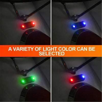 Car Mini LED Solar Power Warning Light Night Security Simulated Alarm Wireless Anti - Theft Caution Lamp Strobe Dummy Alarm Lamp - Maxx accessoires auto