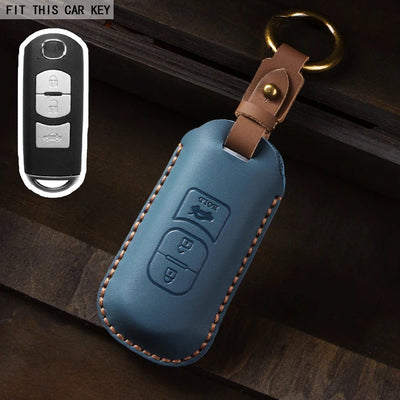 Car Remote Key Case Cover For Mazda 2 3 6 Atenza Axela Demio CX - 5 CX5 CX - 3 CX7 CX - 9 2015 2016 2017 2018 2019 Accessories - Maxx accessoires auto