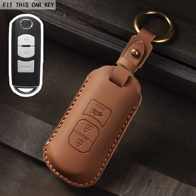 Car Remote Key Case Cover For Mazda 2 3 6 Atenza Axela Demio CX - 5 CX5 CX - 3 CX7 CX - 9 2015 2016 2017 2018 2019 Accessories - Maxx accessoires auto