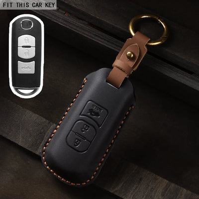 Car Remote Key Case Cover For Mazda 2 3 6 Atenza Axela Demio CX - 5 CX5 CX - 3 CX7 CX - 9 2015 2016 2017 2018 2019 Accessories - Maxx accessoires auto