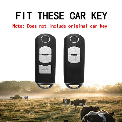 Car Remote Key Case Cover For Mazda 2 3 6 Atenza Axela Demio CX - 5 CX5 CX - 3 CX7 CX - 9 2015 2016 2017 2018 2019 Accessories - Maxx accessoires auto