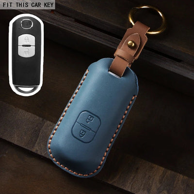 Car Remote Key Case Cover For Mazda 2 3 6 Atenza Axela Demio CX - 5 CX5 CX - 3 CX7 CX - 9 2015 2016 2017 2018 2019 Accessories - Maxx accessoires auto
