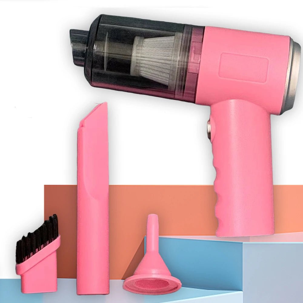 Car Vacuum Cleaner Strong Suction Powerful Mini Cleaning Machines Portable Wireless Handheld Air Blowers Household Appliances - Maxx accessoires auto
