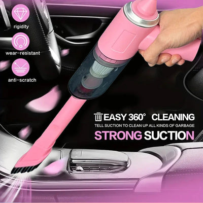 Car Vacuum Cleaner Strong Suction Powerful Mini Cleaning Machines Portable Wireless Handheld Air Blowers Household Appliances - Maxx accessoires auto