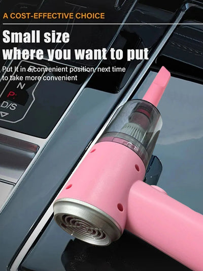 Car Vacuum Cleaner Strong Suction Powerful Mini Cleaning Machines Portable Wireless Handheld Air Blowers Household Appliances - Maxx accessoires auto