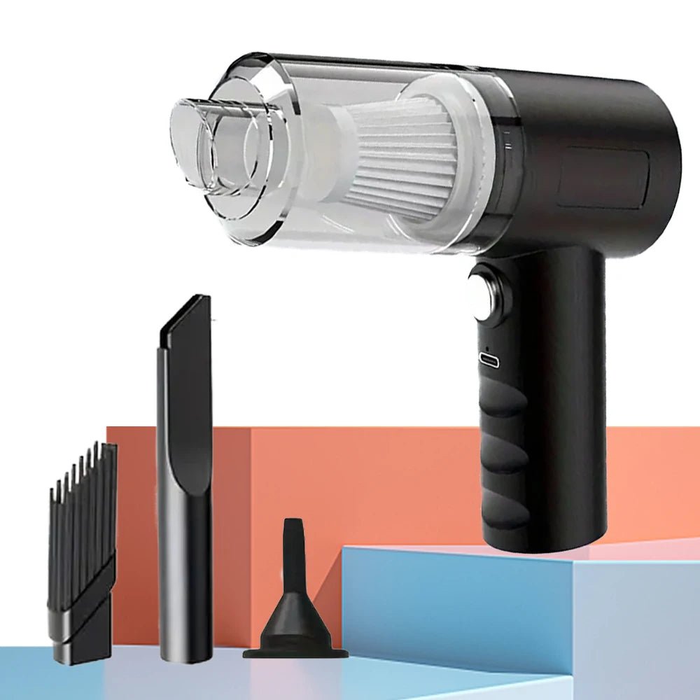Car Vacuum Cleaner Strong Suction Powerful Mini Cleaning Machines Portable Wireless Handheld Air Blowers Household Appliances - Maxx accessoires auto