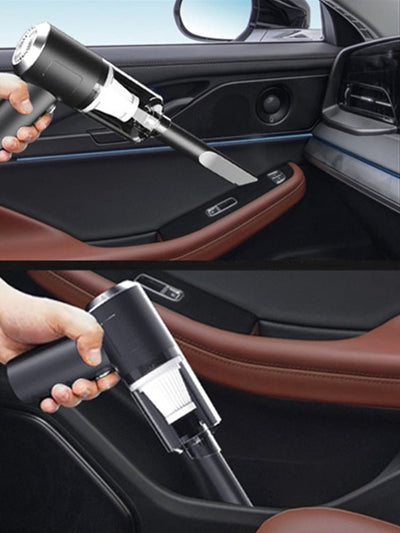 Car Vacuum Cleaner Strong Suction Powerful Mini Cleaning Machines Portable Wireless Handheld Air Blowers Household Appliances - Maxx accessoires auto